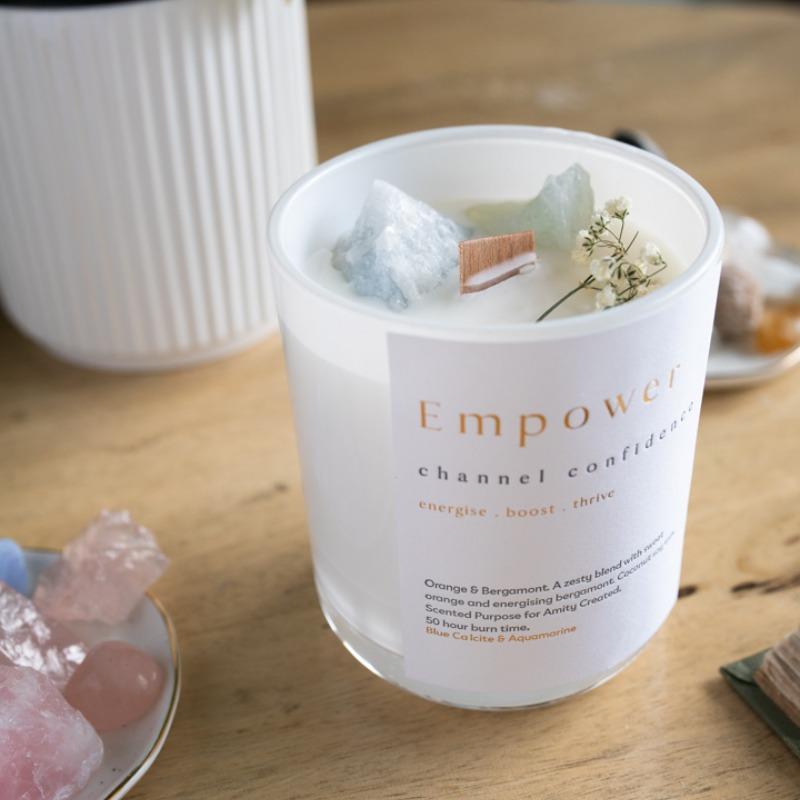 Empower Candle by Amity Created-Homewares-Little Lane Workshops