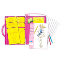 FASHION DESIGN PORTFOLIO for Kids-Craft Kits-Little Lane Workshops