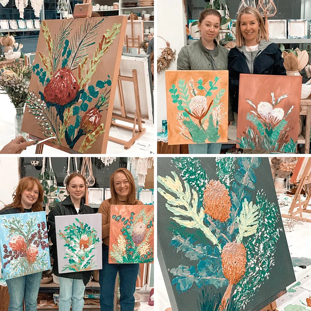 Pallet shop art classes