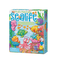 MOULD & PAINT KIT for Kids - Sealife