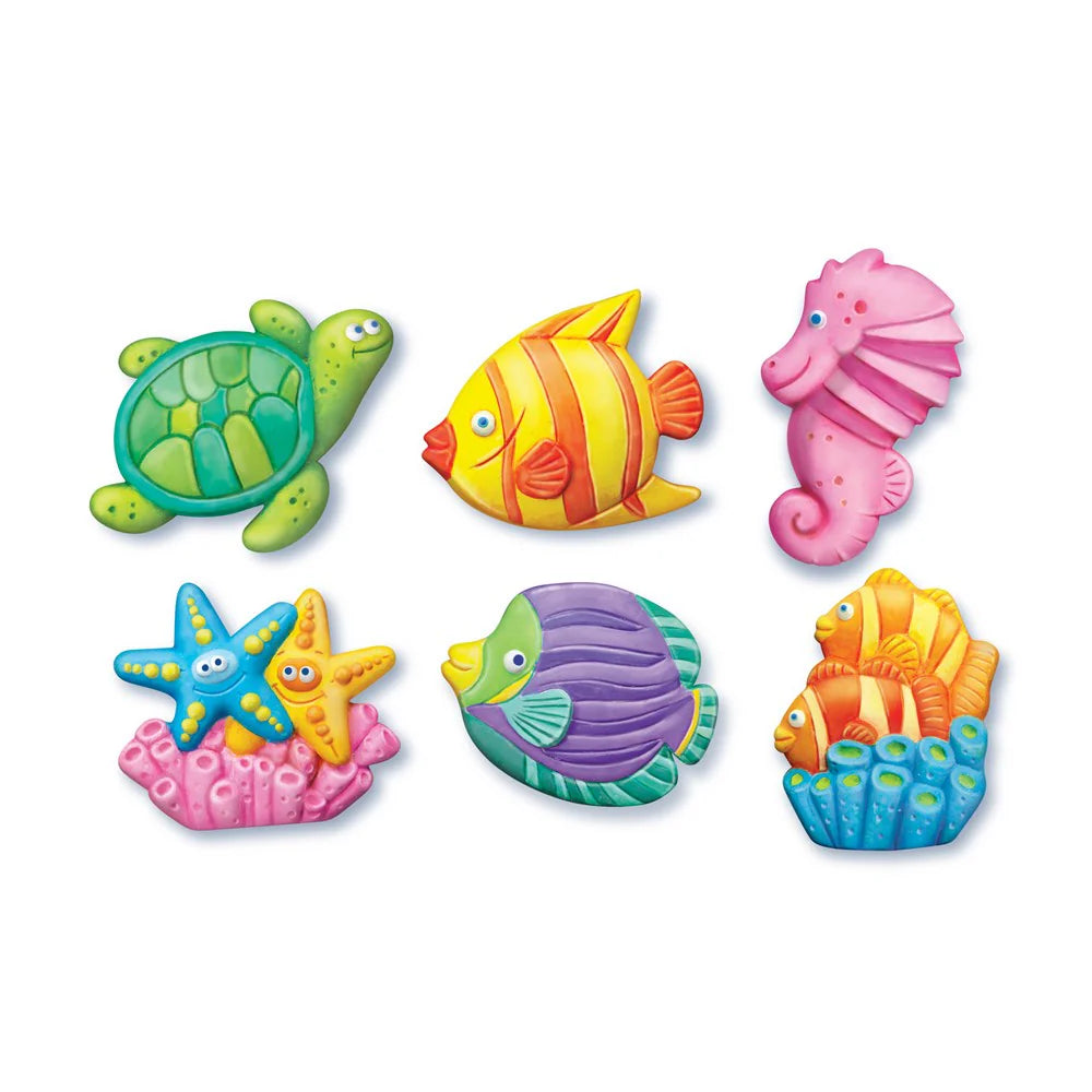 MOULD & PAINT KIT for Kids - Sealife