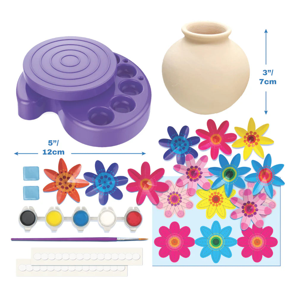 Twirl and Paint Mini Vase Kit