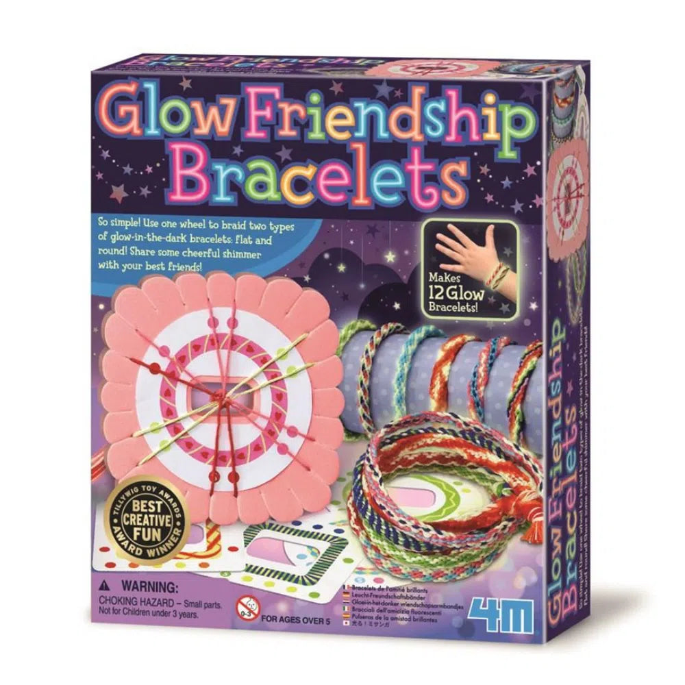 GLOW FRIENDSHIP BRACELET KIT for Kids-Craft Kits-Little Lane Workshops