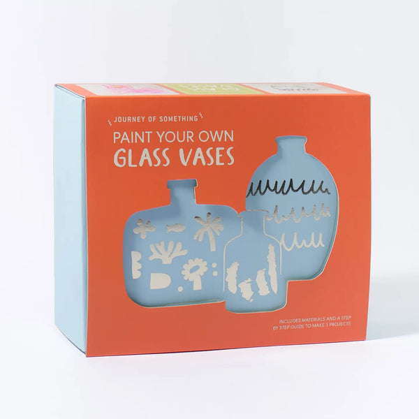Paint Your Own Glass Vases Kit-Craft Kits-Little Lane Workshops