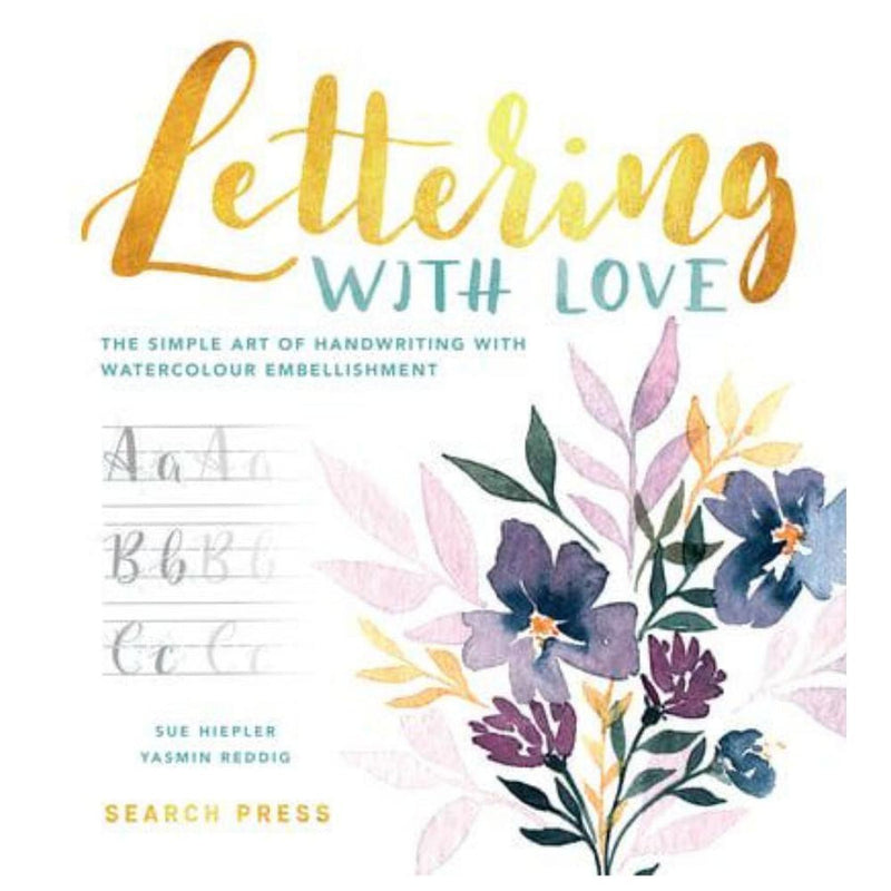 LETTERING WITH LOVE BOOK-Magazine & Books-Little Lane Workshops