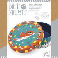 Little Super Hero Treasure Box Kit for Kids-Craft Kits-Little Lane Workshops