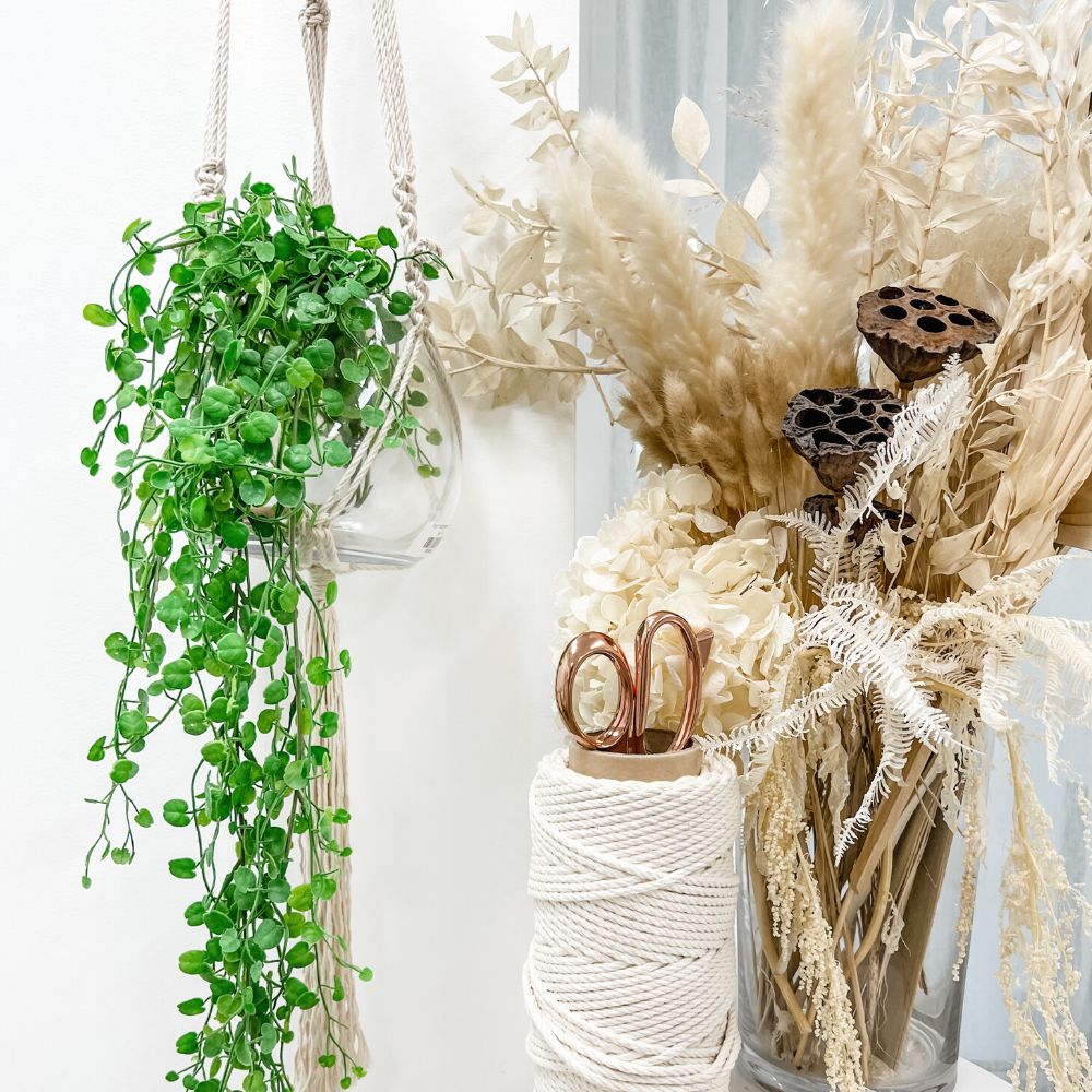 MACRAME PLANT HANGERS-Workshop-Little Lane Workshops