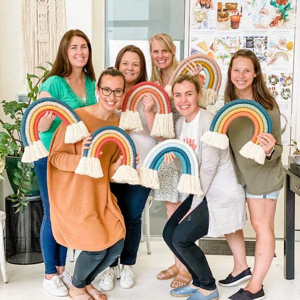 MACRAME RAINBOW WORKSHOP-Workshop-Little Lane Workshops