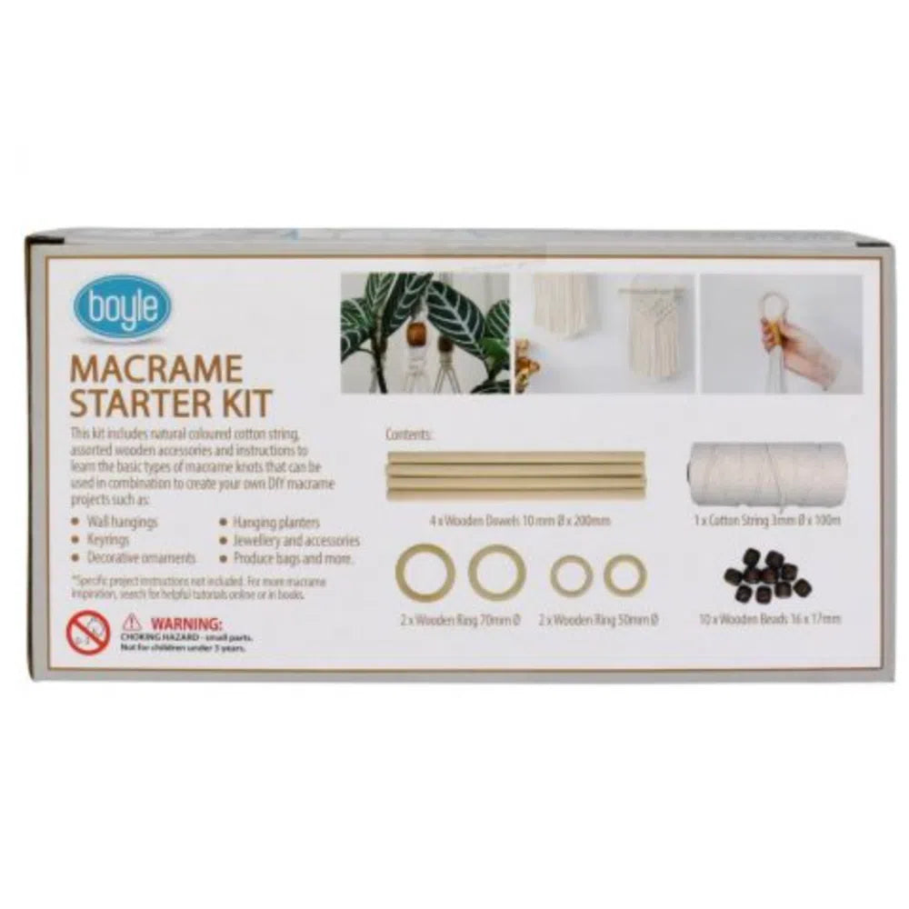 MACRAME STARTER KIT-Craft Kits-Little Lane Workshops