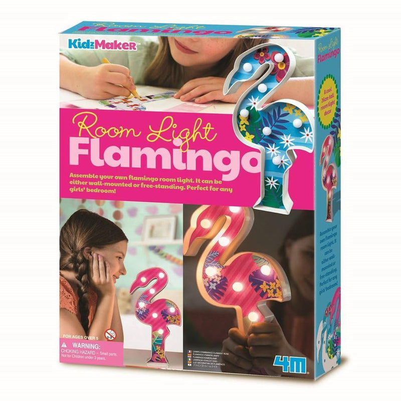 MAKE YOUR OWN FLAMINGO ROOM LIGHT KIT for Kids-Craft Kits-Little Lane Workshops