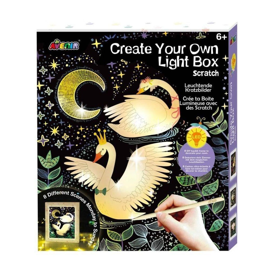 MAKE YOUR OWN LIGHT BOX KIT for Kids-Craft Kits-Little Lane Workshops