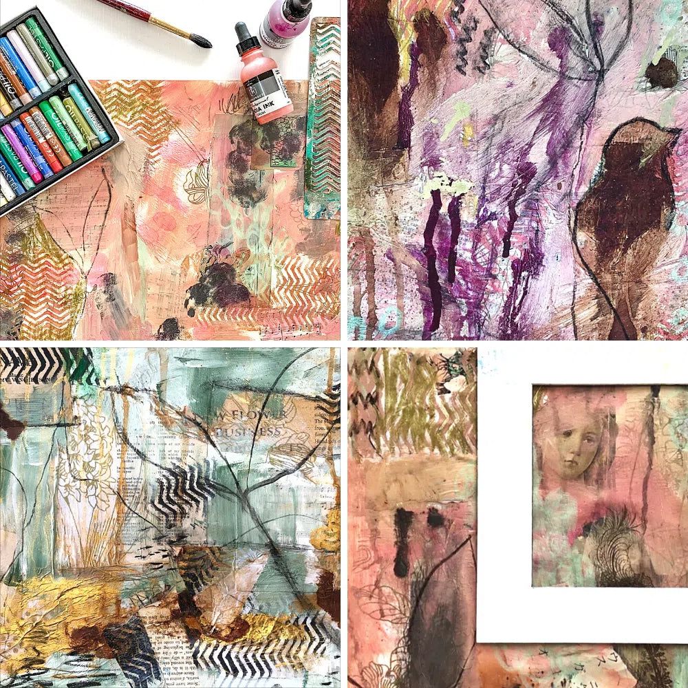 MIXED MEDIA WORKSHOP-Workshop-Little Lane Workshops