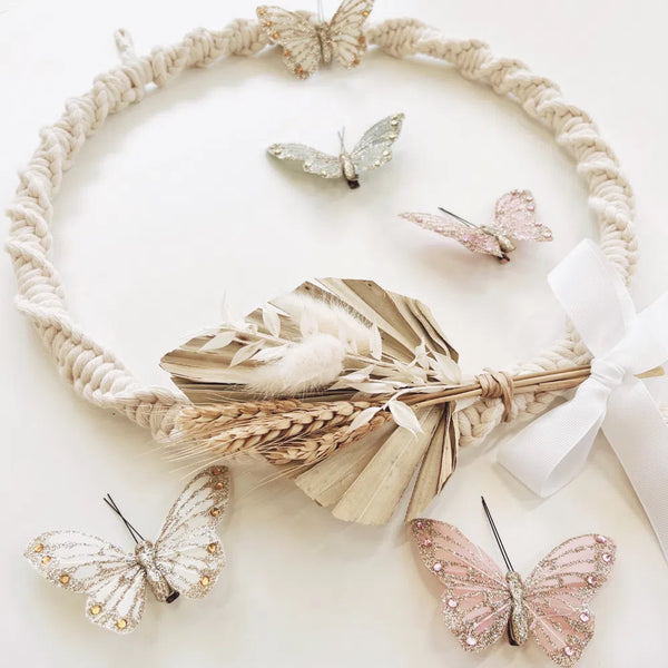 Macrame Christmas Wreath Workshop-Workshop-Little Lane Workshops