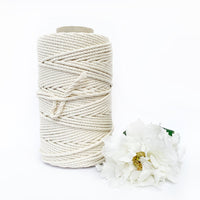 Macrame Twisted Cotton Rope 5mm-Little Lane Workshops