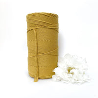 Macrame Twisted Cotton Rope - Coloured 3mm x 1kg Macrame Twisted Cotton Rope Pastel Bulk Rolls (Approx 425 Meters)-Macrame-Little Lane Workshops