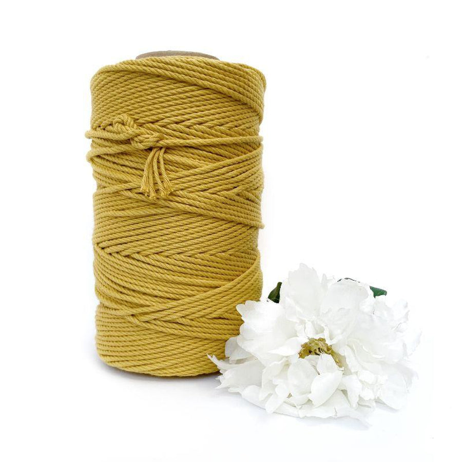 Macrame Twisted Cotton Rope - Coloured 5mm x 1kg Pastel Bulk Rolls (Approx 150 Meters)-Macrame-Little Lane Workshops