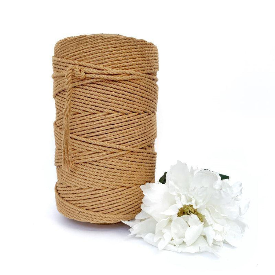 Macrame Twisted Cotton Rope - Coloured 5mm x 1kg Pastel Bulk Rolls (Approx 150 Meters)-Macrame-Little Lane Workshops