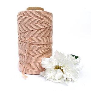 Macrame Twisted Mop Cotton - Coloured 5mm x 1kg Pastel Bulk Rolls (Approx 150 Meters)-Macrame-Little Lane Workshops
