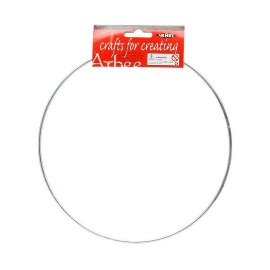 Metal Ring Hoop 25cm-Macrame-Little Lane Workshops