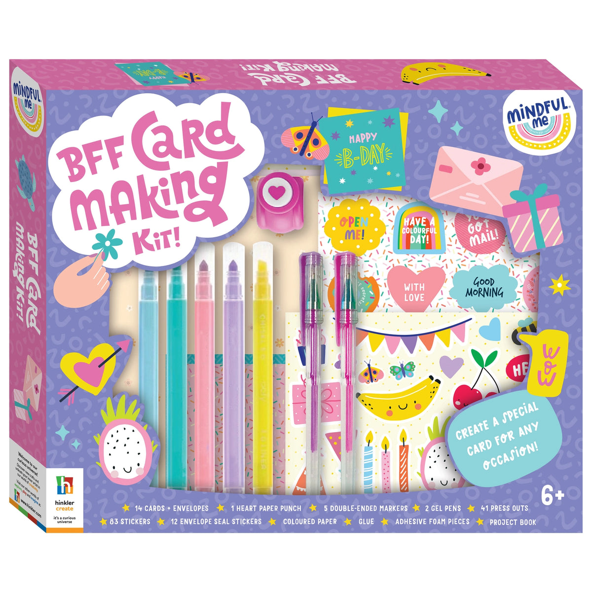 Mindful Me Bff Card Making Kit-Craft Kits-Little Lane Workshops