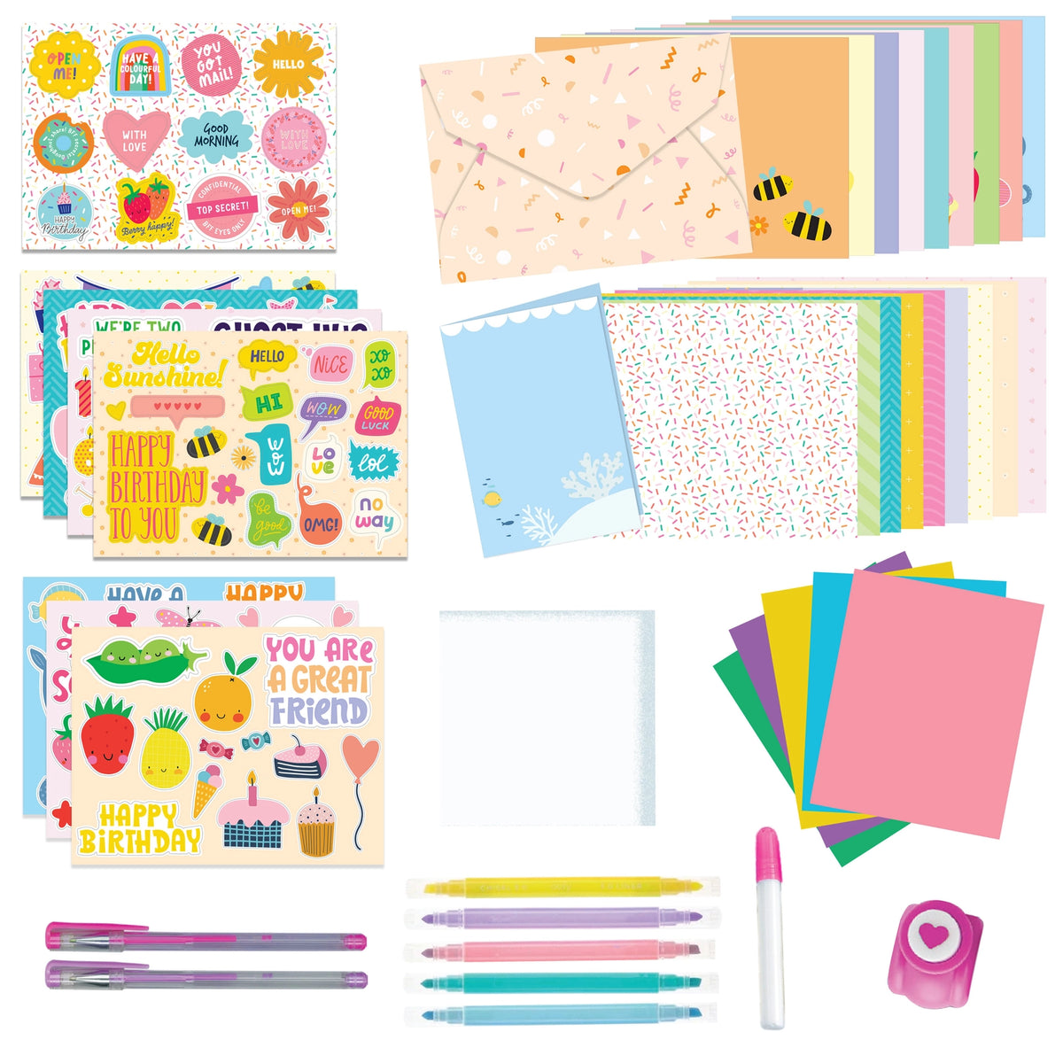 Mindful Me Bff Card Making Kit-Craft Kits-Little Lane Workshops