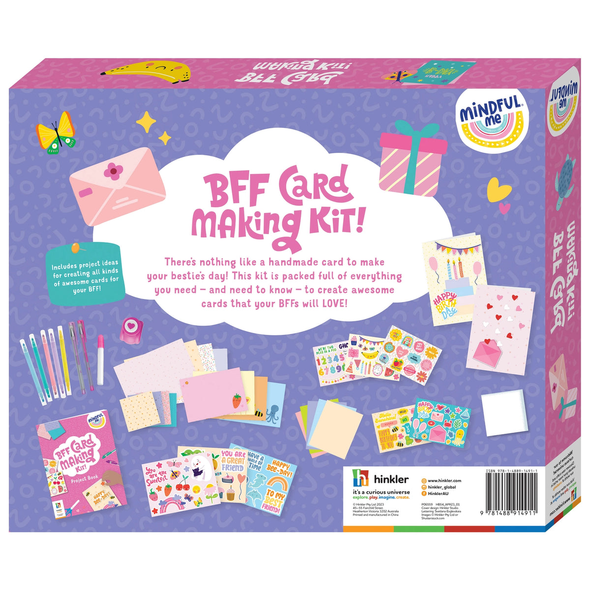 Mindful Me Bff Card Making Kit-Craft Kits-Little Lane Workshops