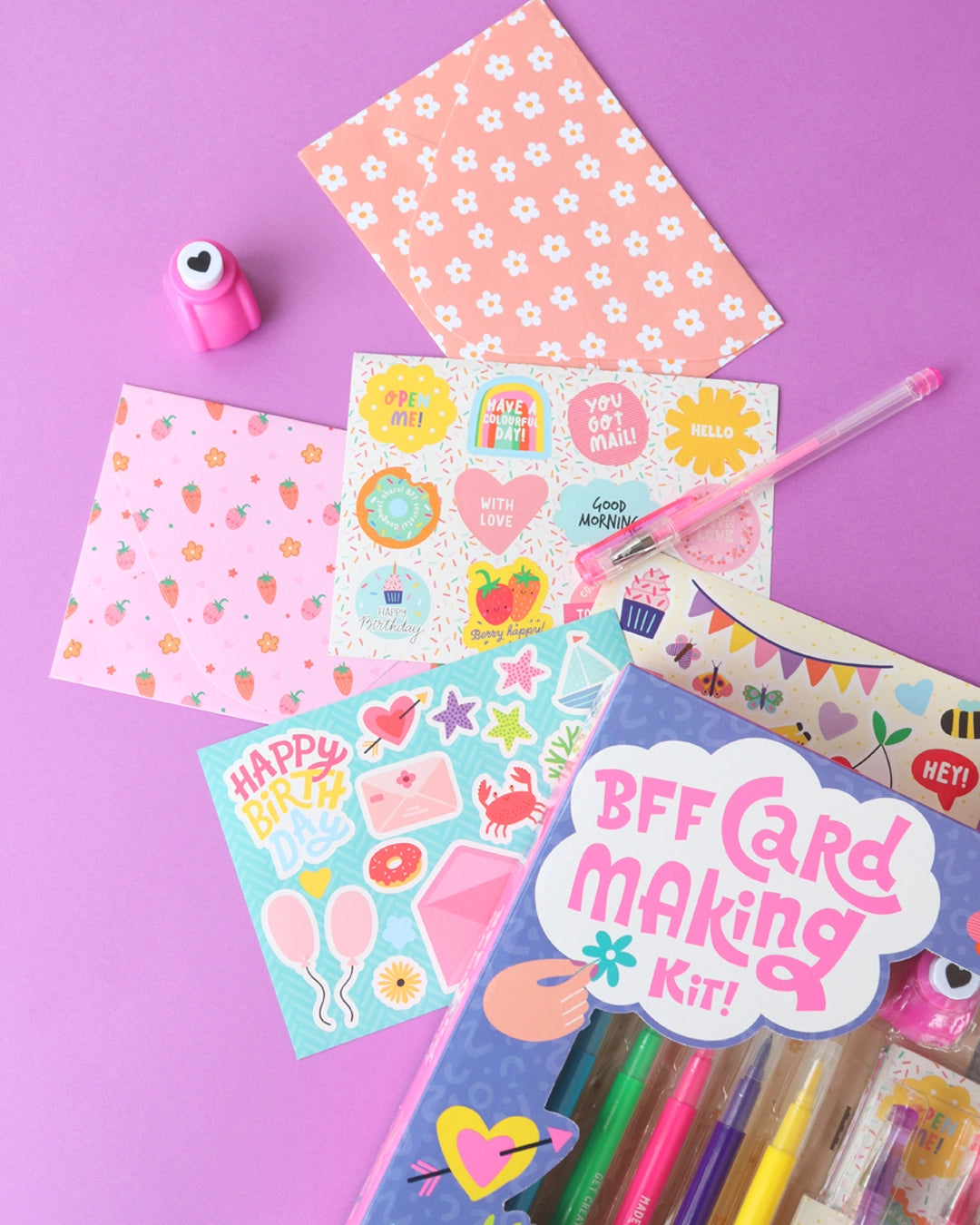 Mindful Me Bff Card Making Kit-Craft Kits-Little Lane Workshops