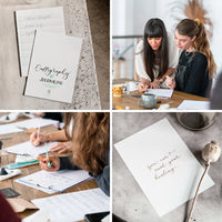 MODERN CALLIGRAPHY & LETTERING FOR BEGINNERS WORKSHOP-Workshop-Little Lane Workshops