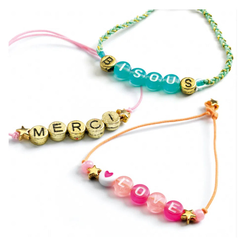Multi Coloured Alphabet Beading Set-Craft Kits-Little Lane Workshops