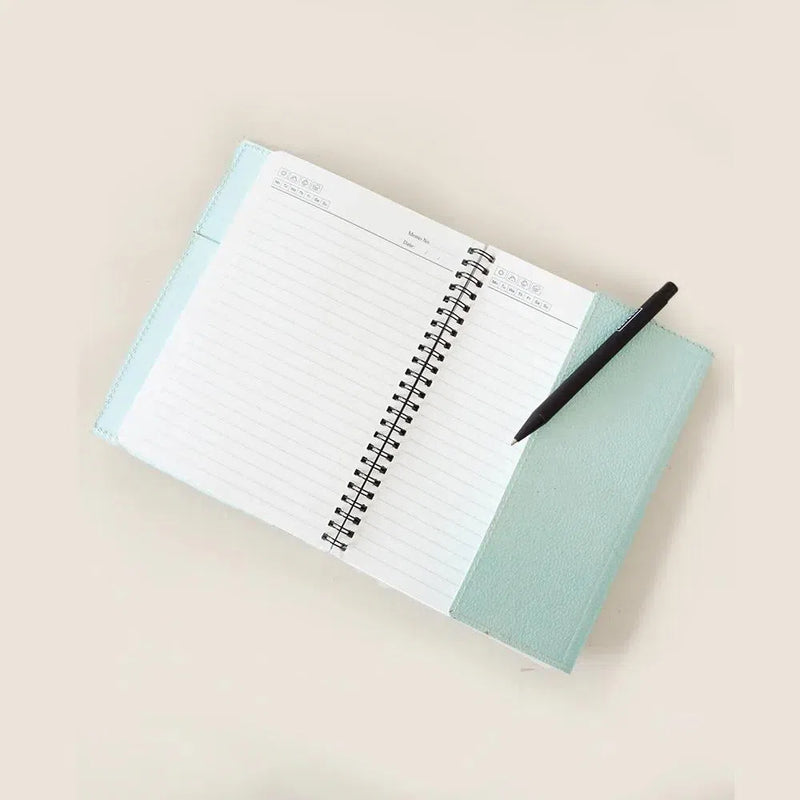 Pastel Leatherette Notebooks-Homewares-Little Lane Workshops