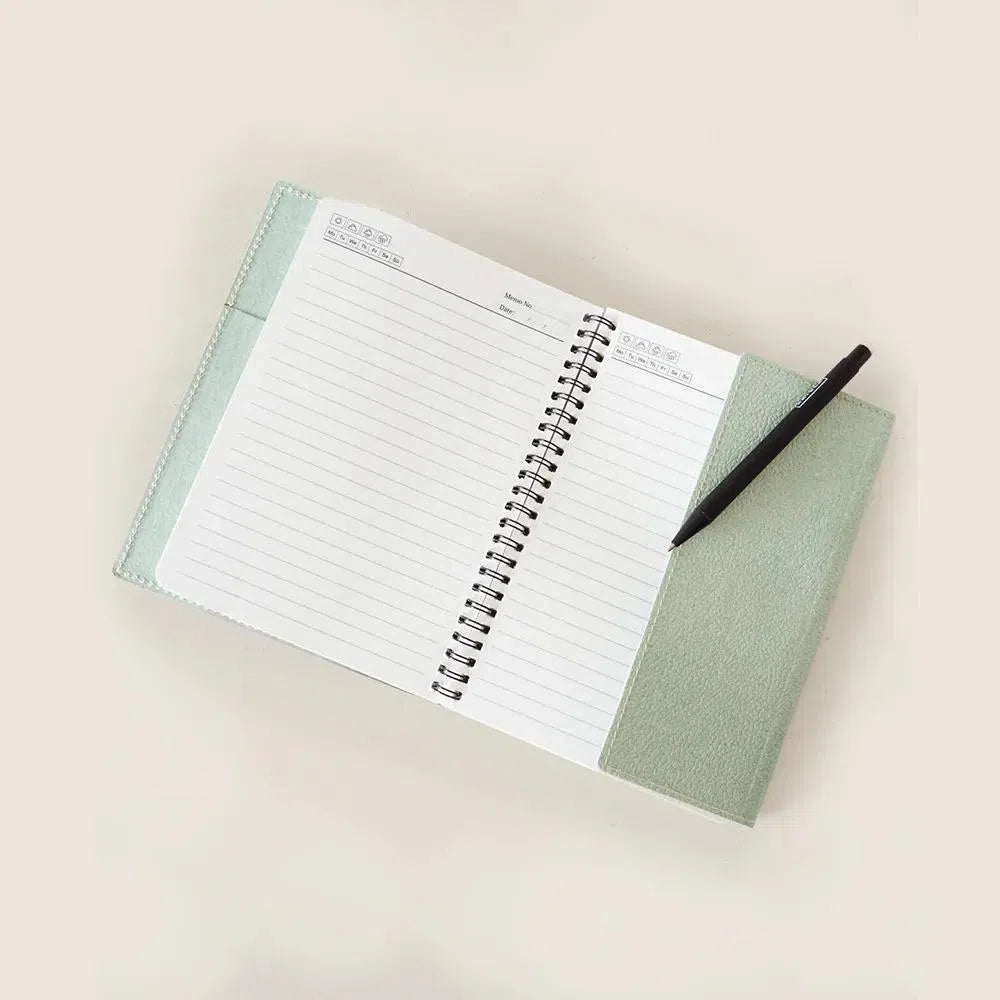 Pastel Leatherette Notebooks-Homewares-Little Lane Workshops