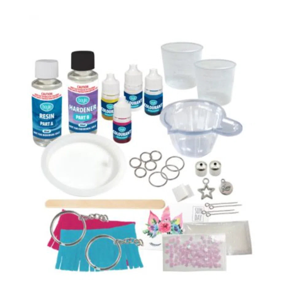 RESIN KEYRING KIT-Craft Kits-Little Lane Workshops