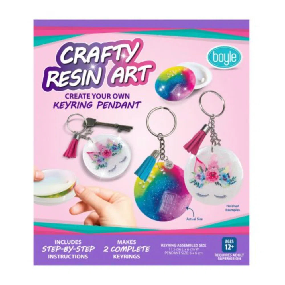 RESIN KEYRING KIT-Craft Kits-Little Lane Workshops