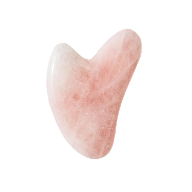 ROSE QUARTZ GUA SHA TOOL-Homewares-Little Lane Workshops