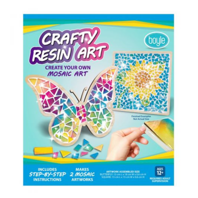 Crafty Resin Art - Mosaic Art Kit for Kids-Craft Kits-Little Lane Workshops