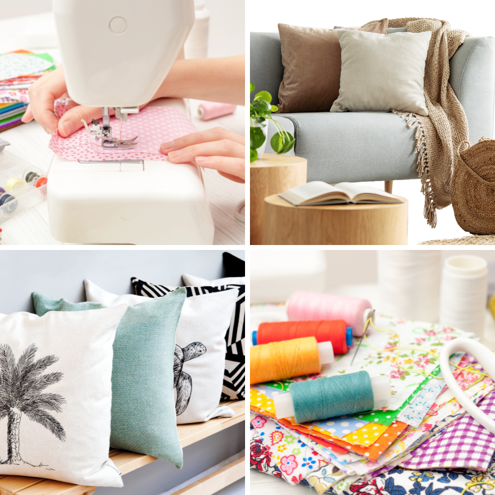 LEARN TO SEW CUSHIONS - A WORKSHOP FOR BEGINNERS-Workshop-Little Lane Workshops