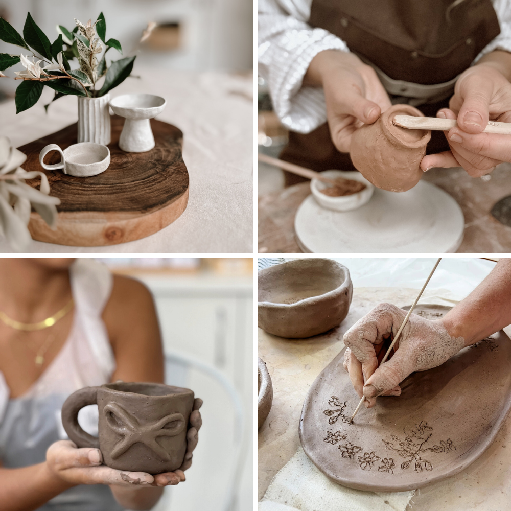 HAND BUILT CERAMICS WORKSHOP - Mugs, Spoons & Guided Free Play-Workshop-Little Lane Workshops