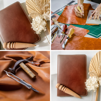 LEATHER WORKSHOP - Leather Journals-Workshop-Little Lane Workshops