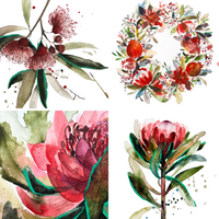 WATERCOLOUR NATIVE FLOWERS WORKSHOP-Workshop-Little Lane Workshops