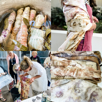 Botanical Dyeing Silk Scarves Workshop-Workshop-Little Lane Workshops