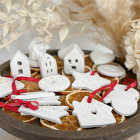 CHRISTMAS CLAY TAGS & ORNAMENTS WORKSHOP-Workshop-Little Lane Workshops
