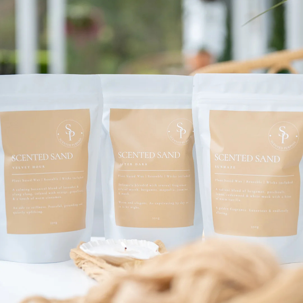 Scented Purpose Scented Sand Pouches-Homewares-Little Lane Workshops