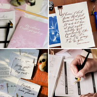 MODERN CALLIGRAPHY FOR BEGINNERS WORKSHOP-Workshop-Little Lane Workshops