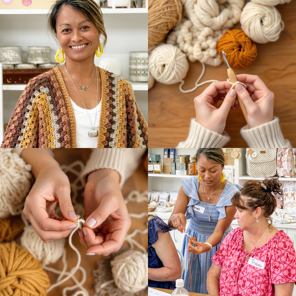 LEARN TO CROCHET WORKSHOP-Workshop-Little Lane Workshops
