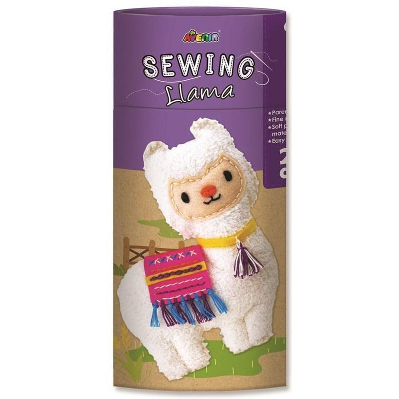 SEW A LLAMA Doll Kit for Kids-Craft Kits-Little Lane Workshops