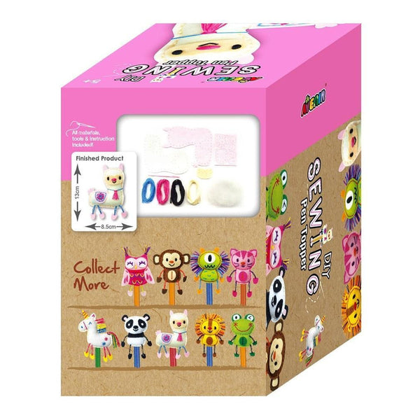 SEW A LLAMA PEN TOPPER Kit for Kids-Craft Kits-Little Lane Workshops