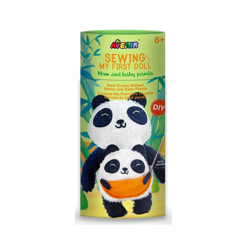 SEW A PANDA Doll Kit for Kids-Craft Kits-Little Lane Workshops