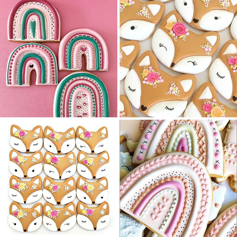 SWEET FOX & RAINBOWS COOKIE DECORATING WORKSHOP-Workshop-Little Lane Workshops