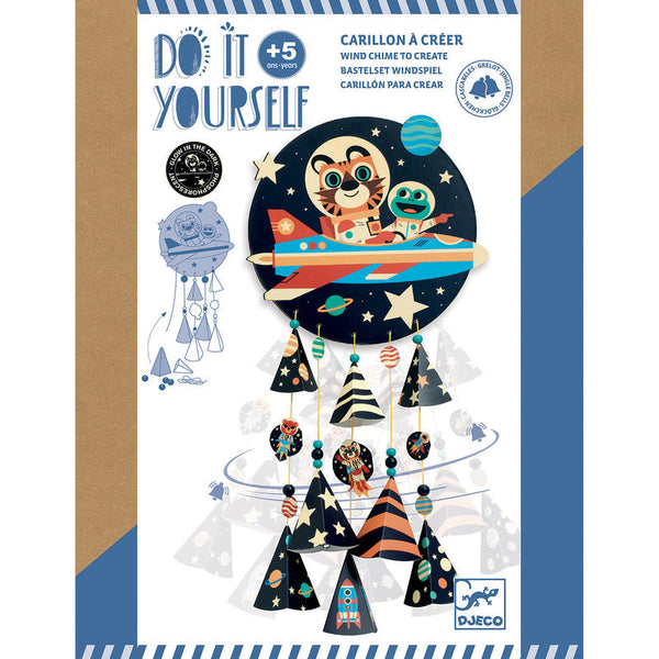 Stars Wind Chime Kit for Kids-Craft Kits-Little Lane Workshops