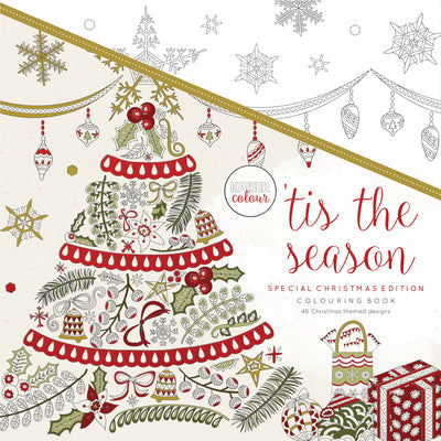 Tis The Season Christmas Colouring Book-Craft Kits-Little Lane Workshops